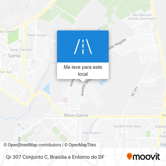 Qr 307 Conjunto C mapa