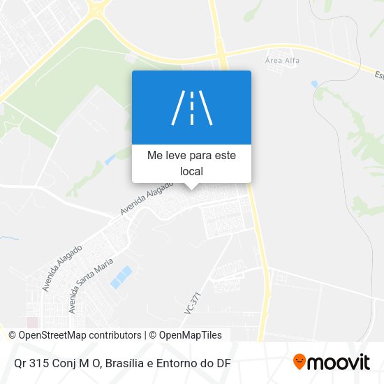 Qr 315 Conj M O mapa