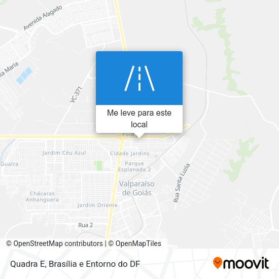 Quadra E mapa