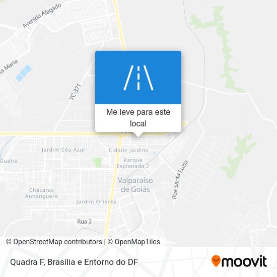 Quadra F mapa