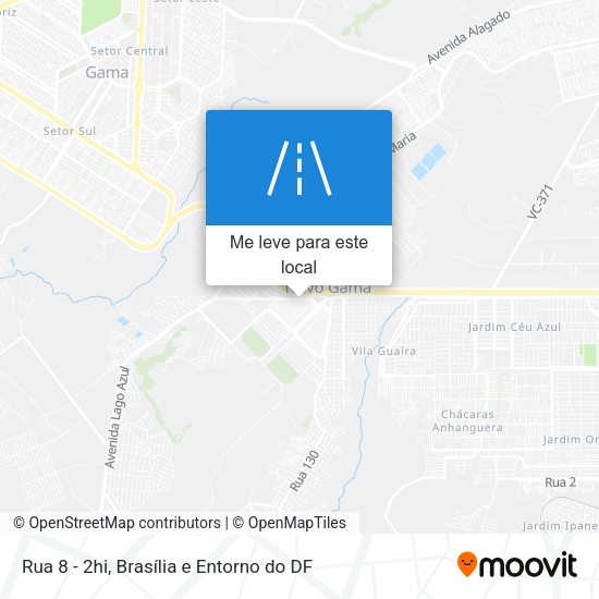 Rua 8 - 2hi mapa