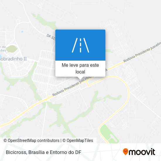 Bicicross mapa