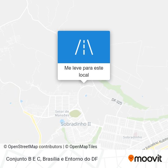 Conjunto B E C mapa