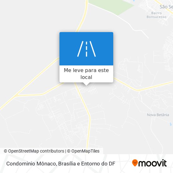 Condominio Mônaco mapa