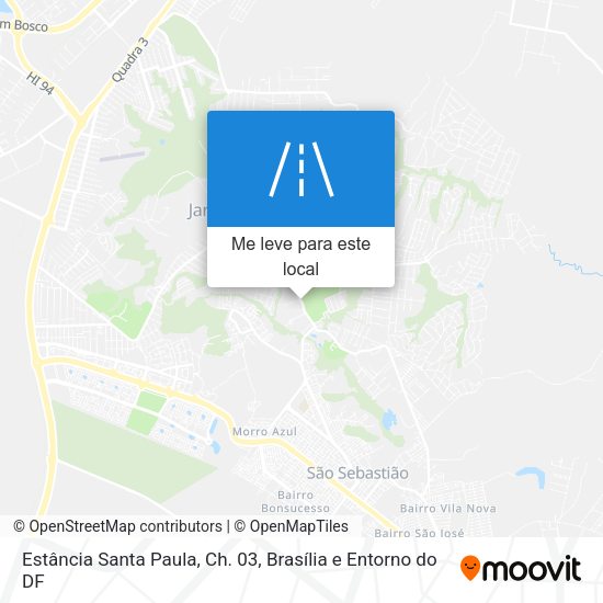 Estância Santa Paula, Ch. 03 mapa