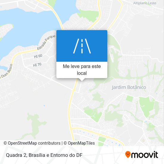 Quadra 2 mapa