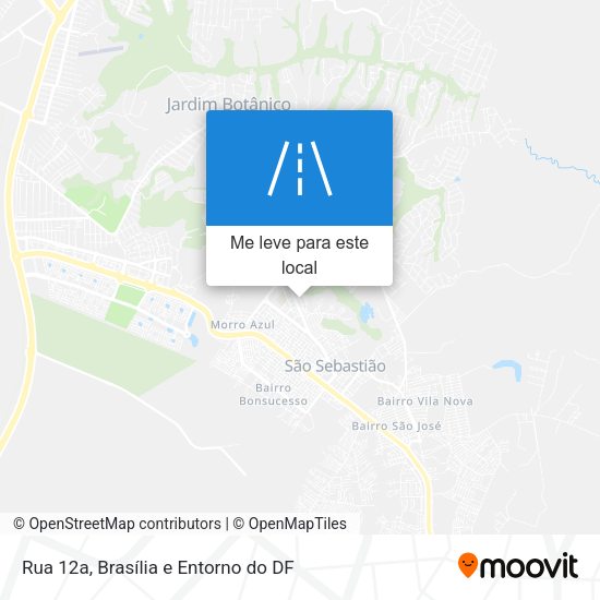 Rua 12a mapa