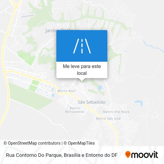 Rua Contorno Do Parque mapa