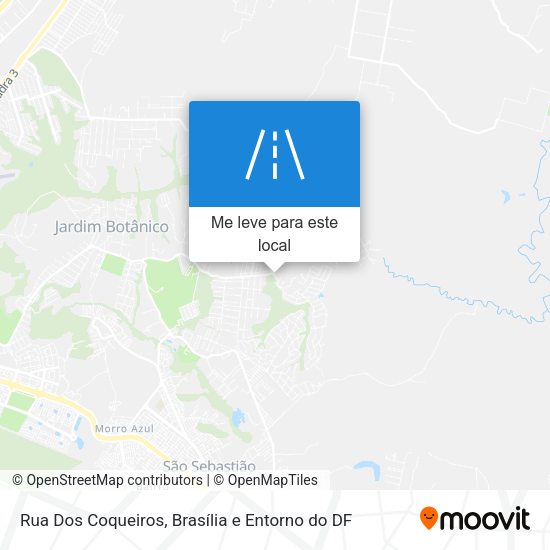 Rua Dos Coqueiros mapa