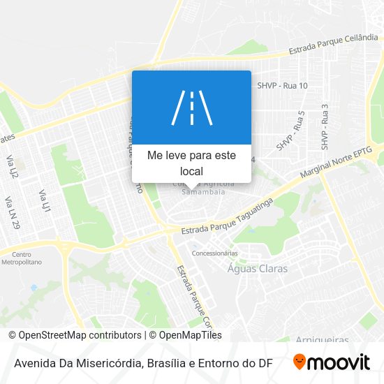 Avenida Da Misericórdia mapa
