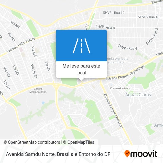Avenida Samdu Norte mapa