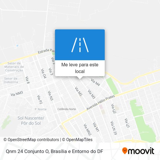 Qnm 24 Conjunto O mapa