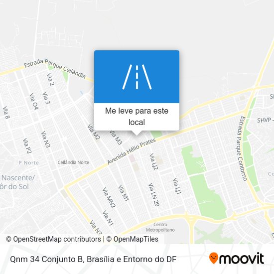 Qnm 34 Conjunto B mapa