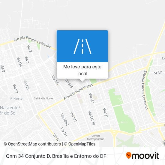 Qnm 34 Conjunto D mapa