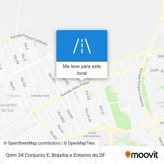 Qnm 34 Conjunto E mapa
