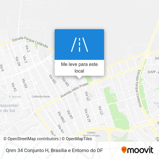 Qnm 34 Conjunto H mapa