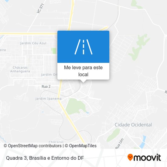 Quadra 3 mapa