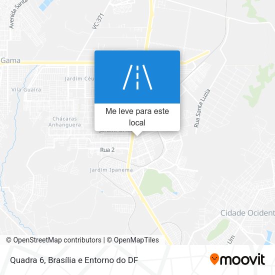 Quadra 6 mapa