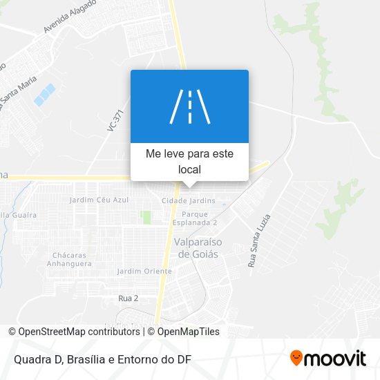 Quadra D mapa