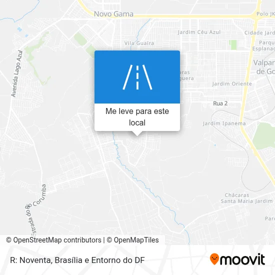 R: Noventa mapa
