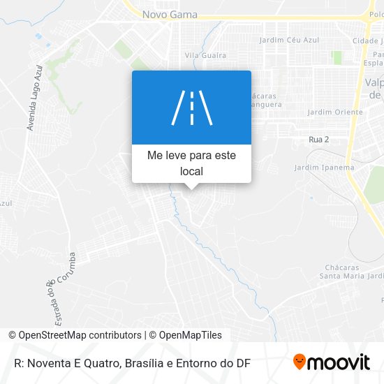 R: Noventa E Quatro mapa