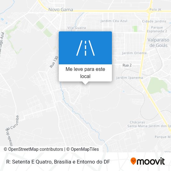 R: Setenta E Quatro mapa