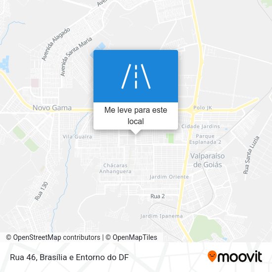 Rua 46 mapa