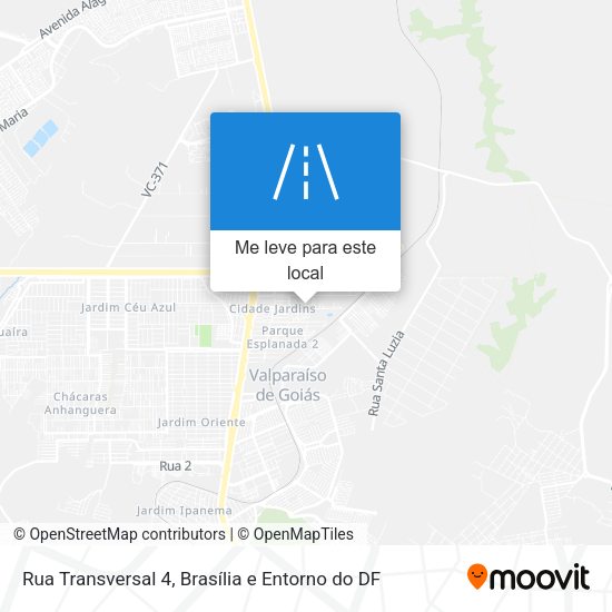 Rua Transversal 4 mapa