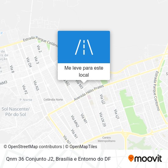Qnm 36 Conjunto J2 mapa