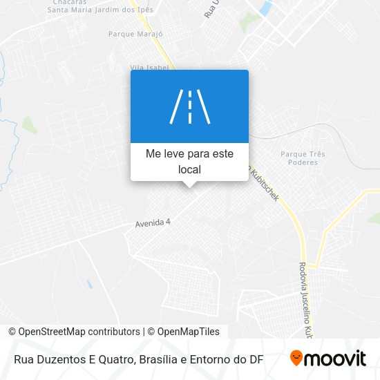 Rua Duzentos E Quatro mapa