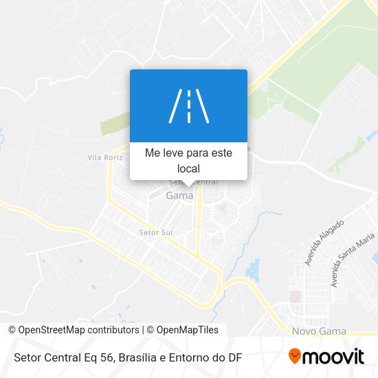 Setor Central Eq 56 mapa