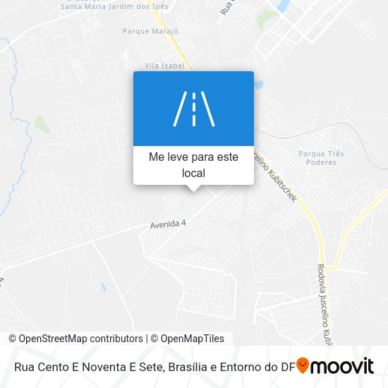 Rua Cento E Noventa E Sete mapa