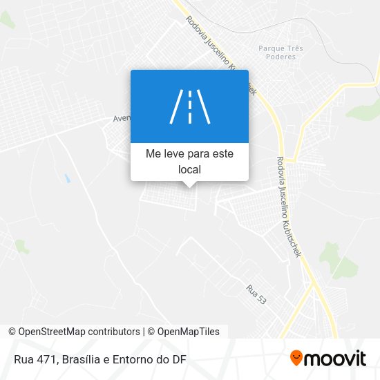 Rua 471 mapa