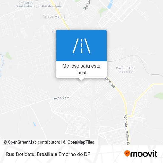 Rua Boticatu mapa