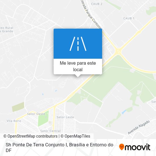 Sh Ponte De Terra Conjunto I mapa