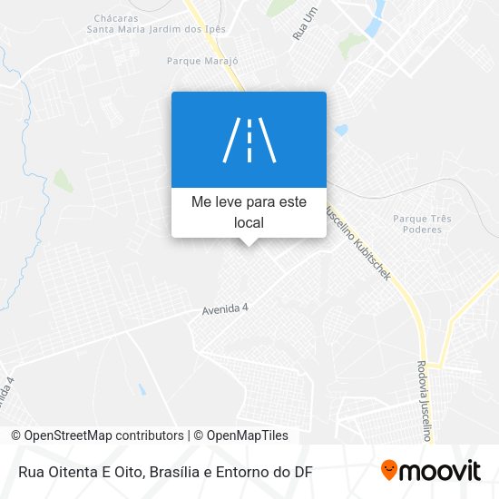 Rua Oitenta E Oito mapa