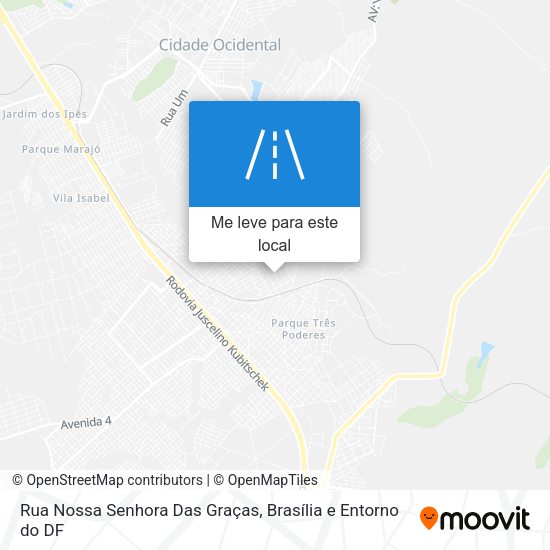 Rua Nossa Senhora Das Graças mapa