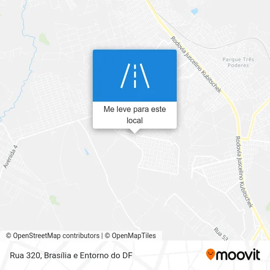 Rua 320 mapa