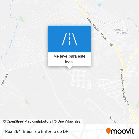 Rua 364 mapa