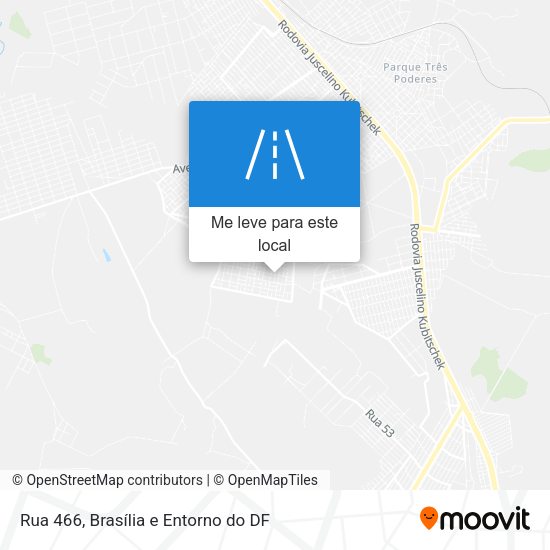 Rua 466 mapa