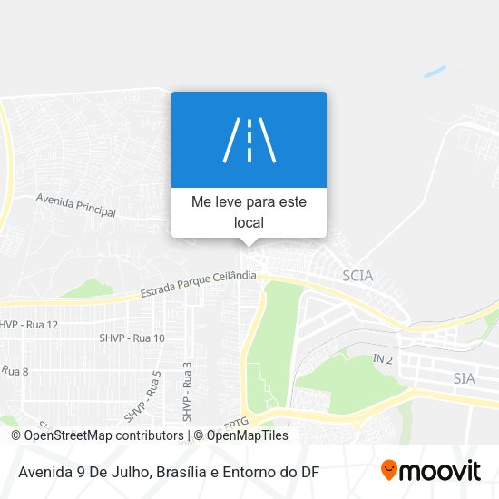 Avenida 9 De Julho mapa