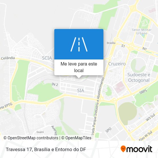 Travessa 17 mapa
