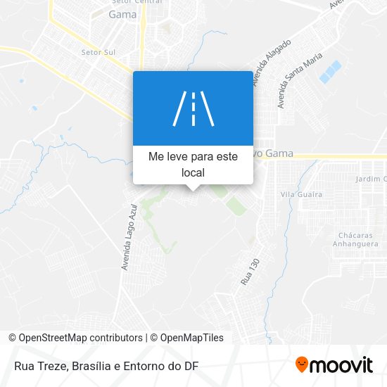 Rua Treze mapa