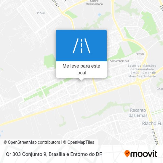 Qr 303 Conjunto 9 mapa