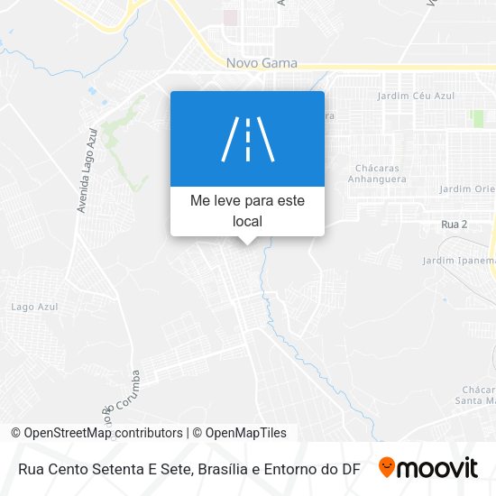 Rua Cento Setenta E Sete mapa