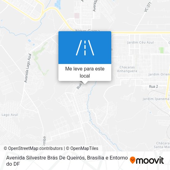 Avenida Silvestre Brás De Queirós mapa