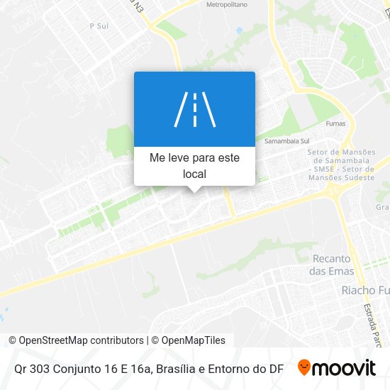 Qr 303 Conjunto 16 E 16a mapa