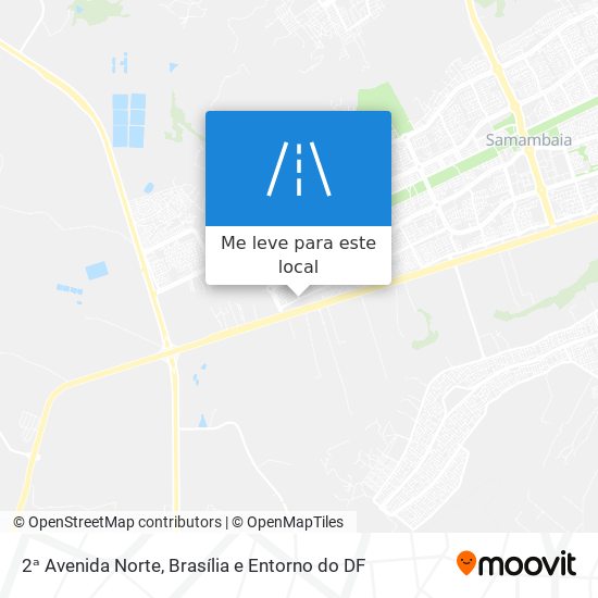 2ᵃ Avenida Norte mapa