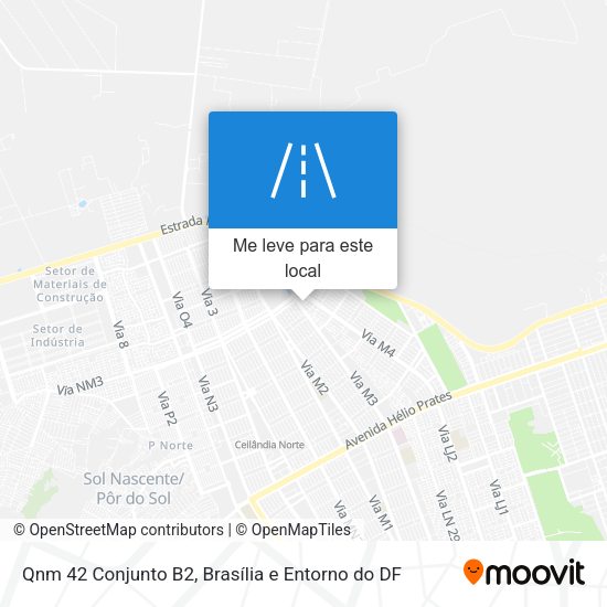 Qnm 42 Conjunto B2 mapa