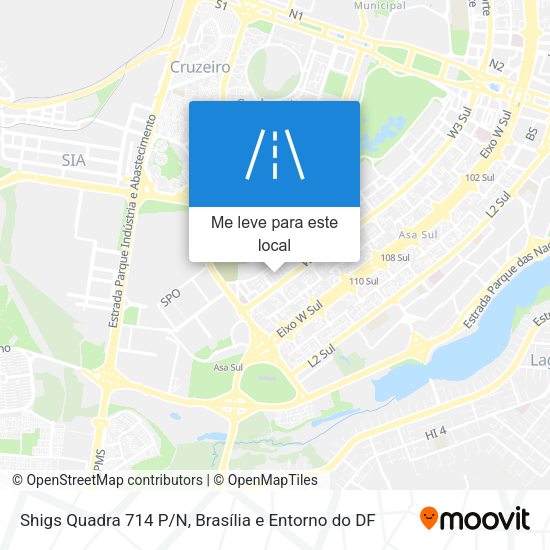 Shigs Quadra 714 P/N mapa